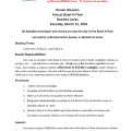 Ad for the annual Bowl-A-Thon. See below for complete text of the image