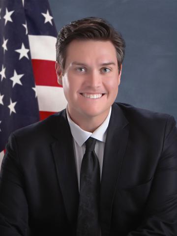Portrait of District 1 Commissioner Miles Lucero